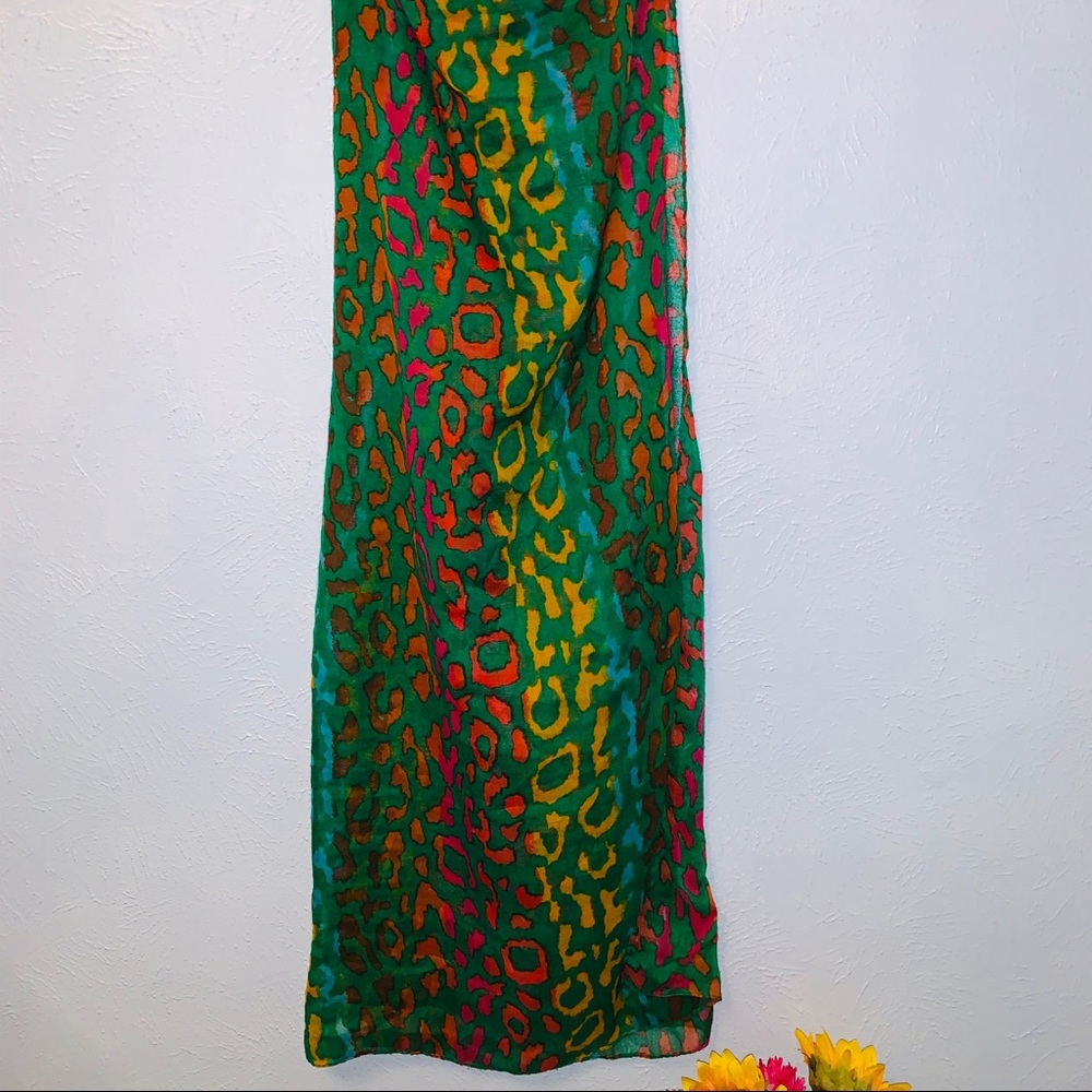 Rainbow Leopard Pint Scarf
